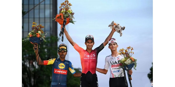 Team Ineos won het kampioenschap en de opwarmrace van de Ronde van Australië begon een kermis Team Ineos won het kampioenschap en de opwarmrace van de Ronde van Australië begon een kermis